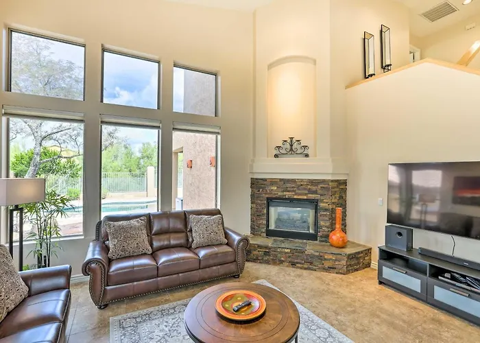 Pool, Fire Pit: Retreat! Cave Creek