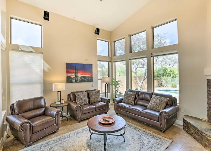 Pool, Fire Pit: Retreat! Cave Creek