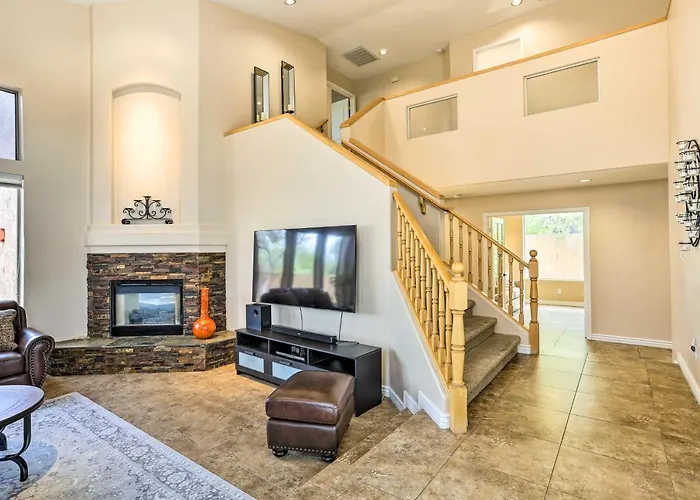 Pool, Fire Pit: Retreat! Сasa de vacaciones Cave Creek